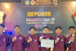 Mahasiswa Teknik Informatika Unikama Sabet Juara E-Sport di Porsenasma Kediri