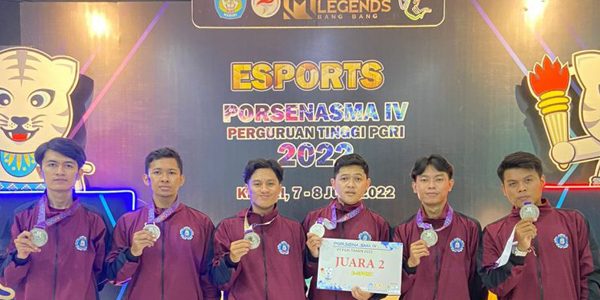 Mahasiswa Teknik Informatika Unikama Sabet Juara E-Sport di Porsenasma Kediri