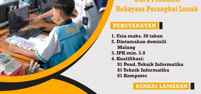 Open Recrutment Guru di SMK Turen Malang